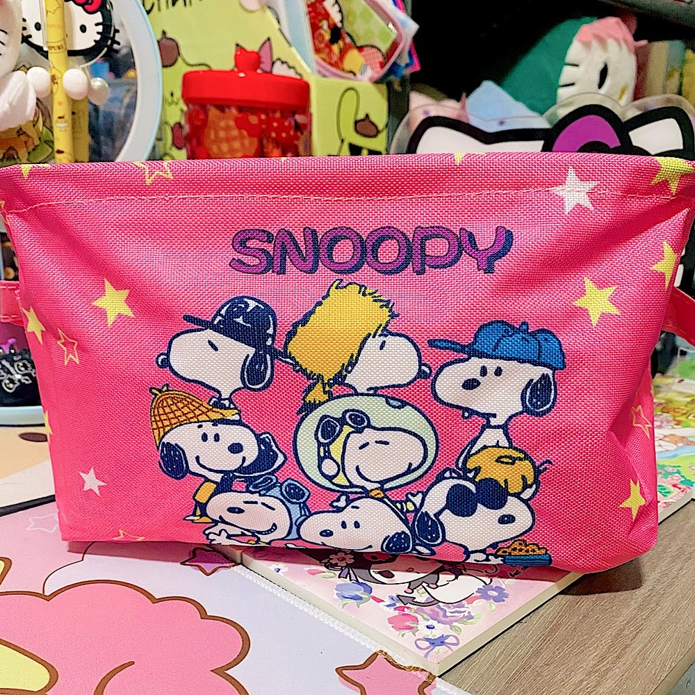 Snoopy storage bin